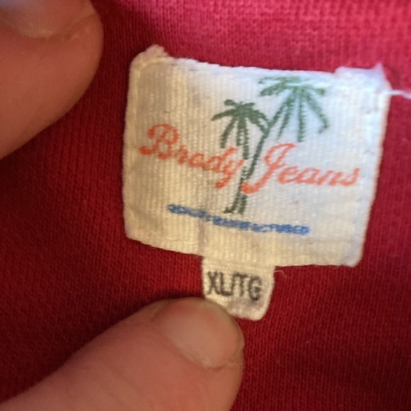 Brody Jeans red hoodie - Picture 3 of 4